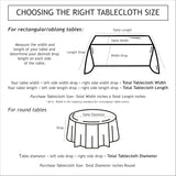 Heavyweight Engineered Printed Jacquard Fabric Christmas Table Cloth, Winter, and Christmas Tableclo