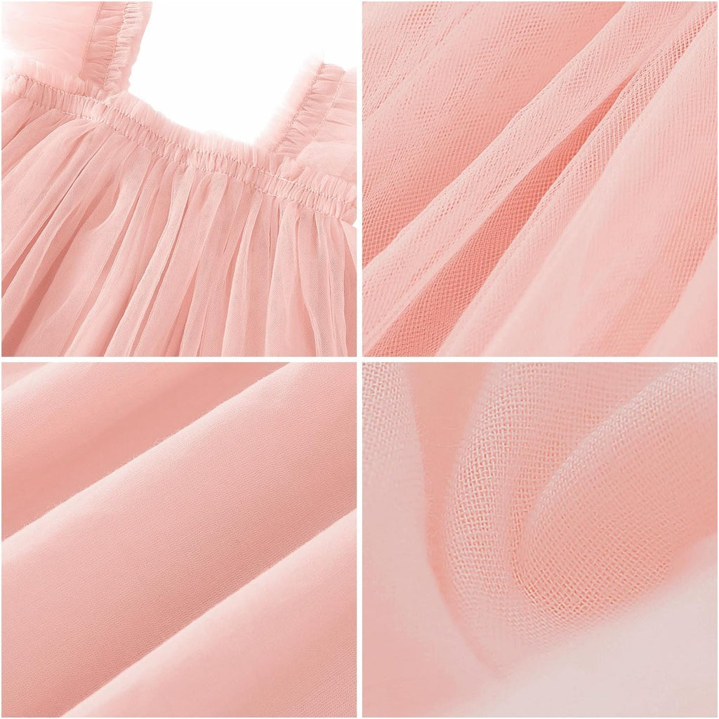 Baby Girls Tulle Dress Toddler Princess Birthday Tutu Dresses