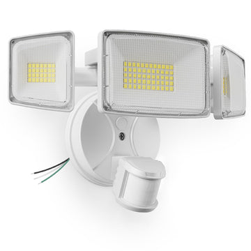 LED Motion Sensor Outdoor Lights, Dusk to Dawn Flood Light Outdoor Motion Sensor, Hardwired Security Lights