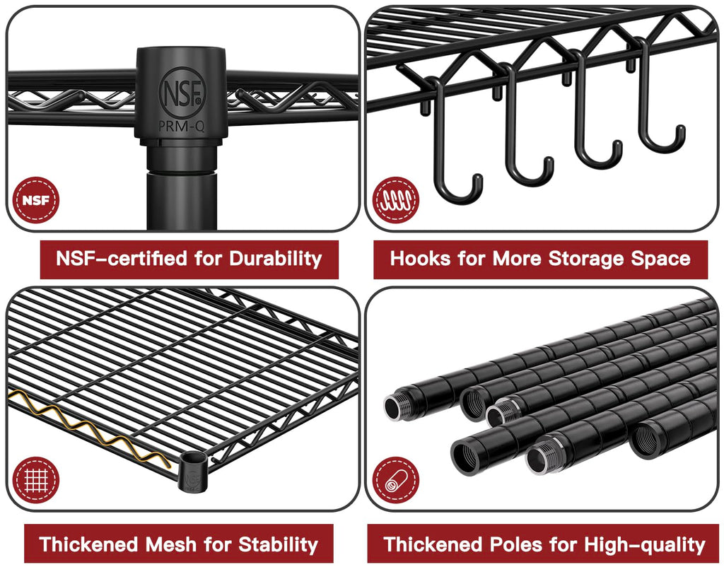 Heavy Duty Shelving Corner Shelves Pantry Shelving l Shaped Shelf