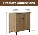 Buffet Sideboard Cabinet Farmhouse Modern 3 in1 Storage Cabinet with Adjustable Shelves for Kitchen, Coffee Bar