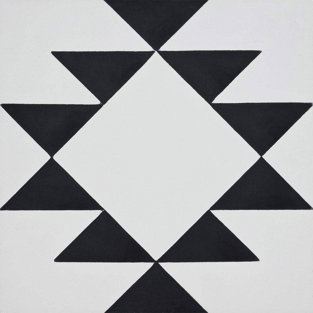 Rissani 8''x 8'' Handmade Cement Tile,Set of 12