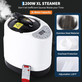 Portable Sauna Box for Home, Personal Sauna Tent for Relaxation, Indoor Steam Sauna Room with 3L/1200W Steamer