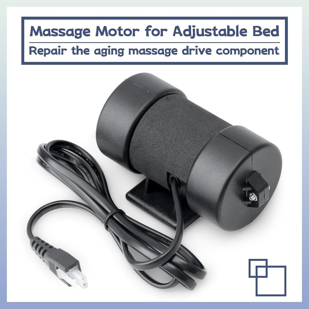 ZYT-36S-42 Adjustable Bed Massage Motor Replacement for TempurPedic for Serta for Leggett & Platt Adjustable Beds