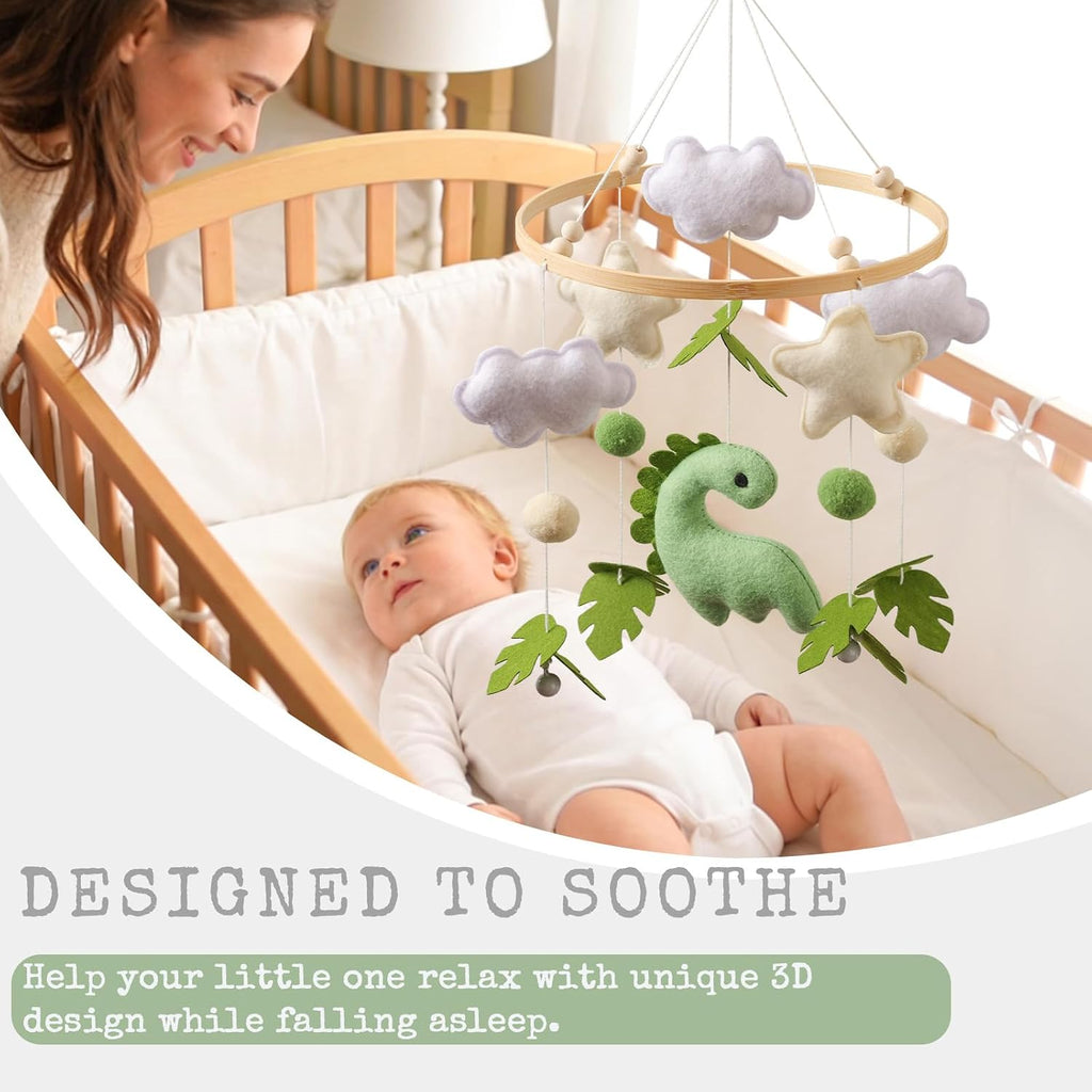 Baby Crib Mobile - Neutral Boho Jungle