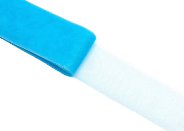 Crinoline Horsehair Braid for Millinery 3" (8 cm) Wide - Sold by the Yard - Aqua Blue