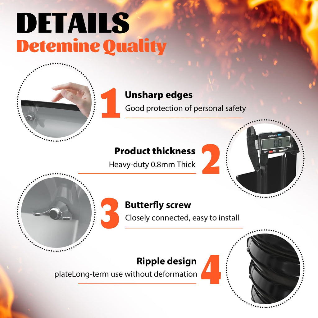 12In Tall 72 Inch Diameter Round Galvanized Fire Pit Ring/Fire Ring Black