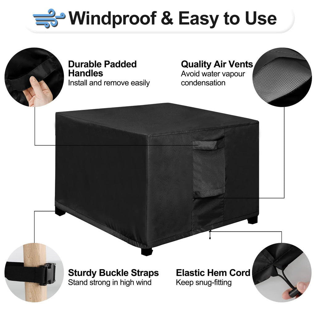 Waterproof Patio Ottoman Covers