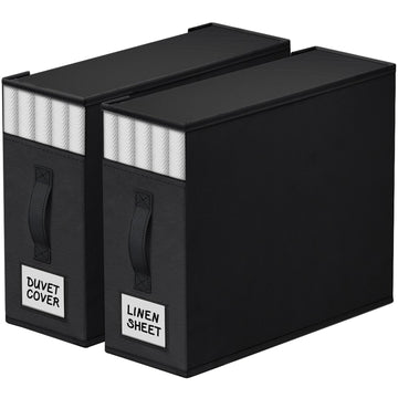 Bed Sheet Closet Organizers and Storage Under Bed Storage