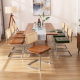 Zesthouse Natural Rattan Dining Chairs Set of 2