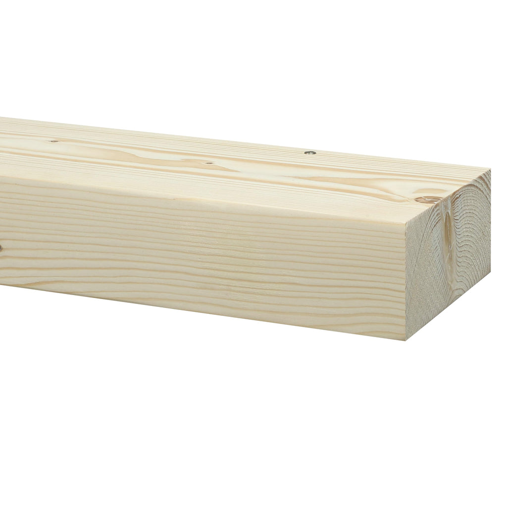 Smooth Timber Floating Shelf - Versatile Wood Mantel & Wall Shelf (Unfinished, 36 in.)