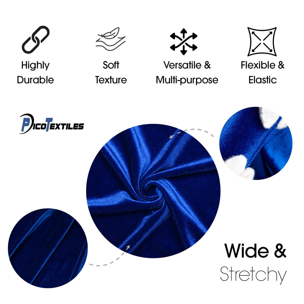 Textiles 6 Yard Bolt Royal Blue Fabric