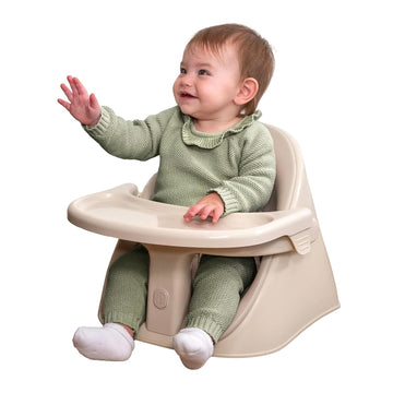 Proper Posture Floor & Booster Seat, Infant Seat & Washer-Safe Tray | Ergonomic Infant and Toddler Seat, Removable