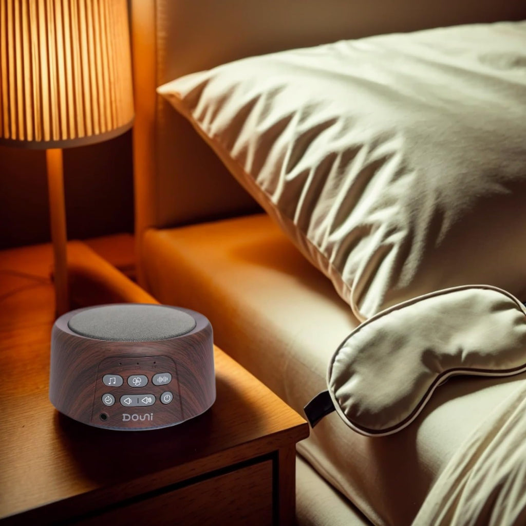 White Noise Machine - Sleep Sound Machine with Timer & Memory Function for Sleeping & Relaxation, Sleep Therapy for