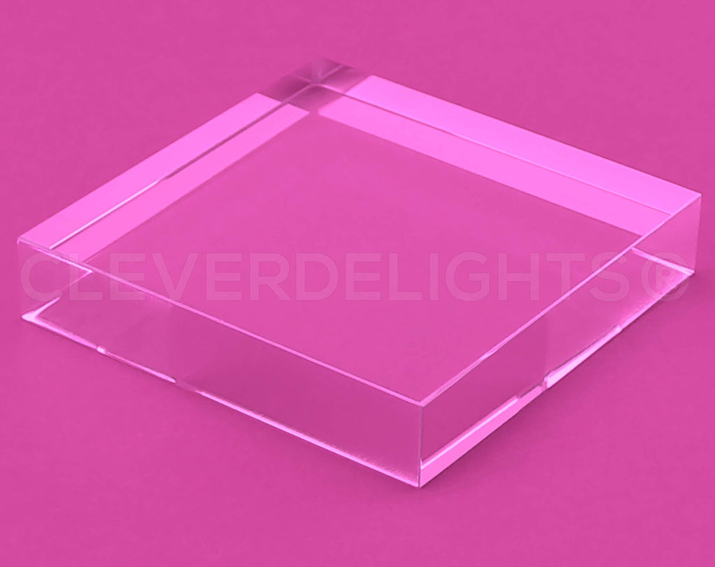 3" Square Glass Tiles - 5 Pack