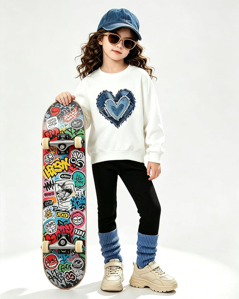 Toddler Girl Clothes Little Kids Fall Outfits Winter Sweatshirt Pants Set