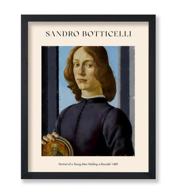 Master Sandro Botticelli Poster - Madonna of the Pomegranate Print - Italian Renaissance Art - Religious Christian