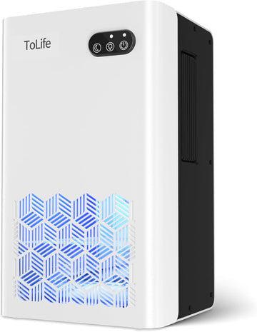 Dehumidifier for Home, 1000 sq.ft Dehumidifiers for Basement Bedroom Bathroom with 95 OZ Water Tank
