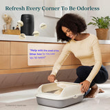 Air Purifiers for Bedroom Home Dorm, AHAM VERIFIDE, 3-in-1 Filter Cleaner With Aroma Pad, Filters Sm