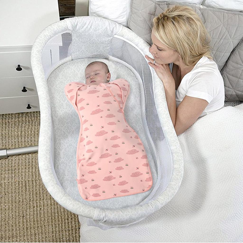 Organic Cotton Baby Sleep Sacks Swaddles Girls 2 Packs