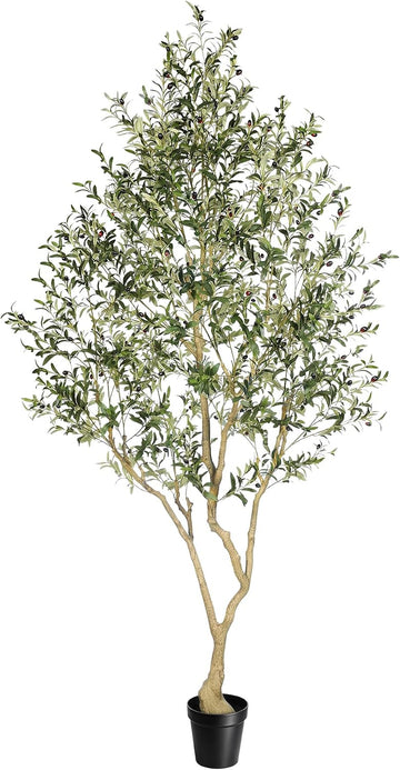 Faux Olive Tree 9ft - Artificial Olive Tree Indoor Decor