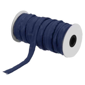 Piping Cord Trim 20 Yards 5/8 Inch Piping Tape for Sewing DIY Crafting Fabric Edge Trim Dark Blue