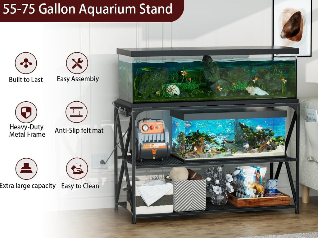 55-75 Gallon Fish Tank Stand, 49.2 x 19.7x