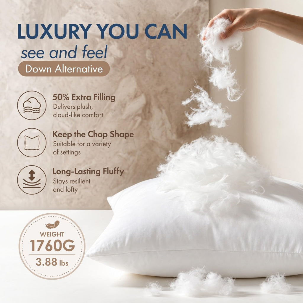 14x48 Inch Synthetic Down Alternative Pillow Insert