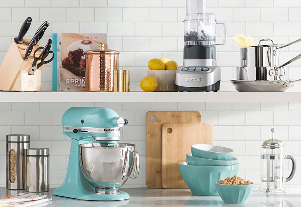Quality 4pc Stainless Steel Canister Set Counter with Glass Window & Airtight Lids, Food Storage Containers, Pantry