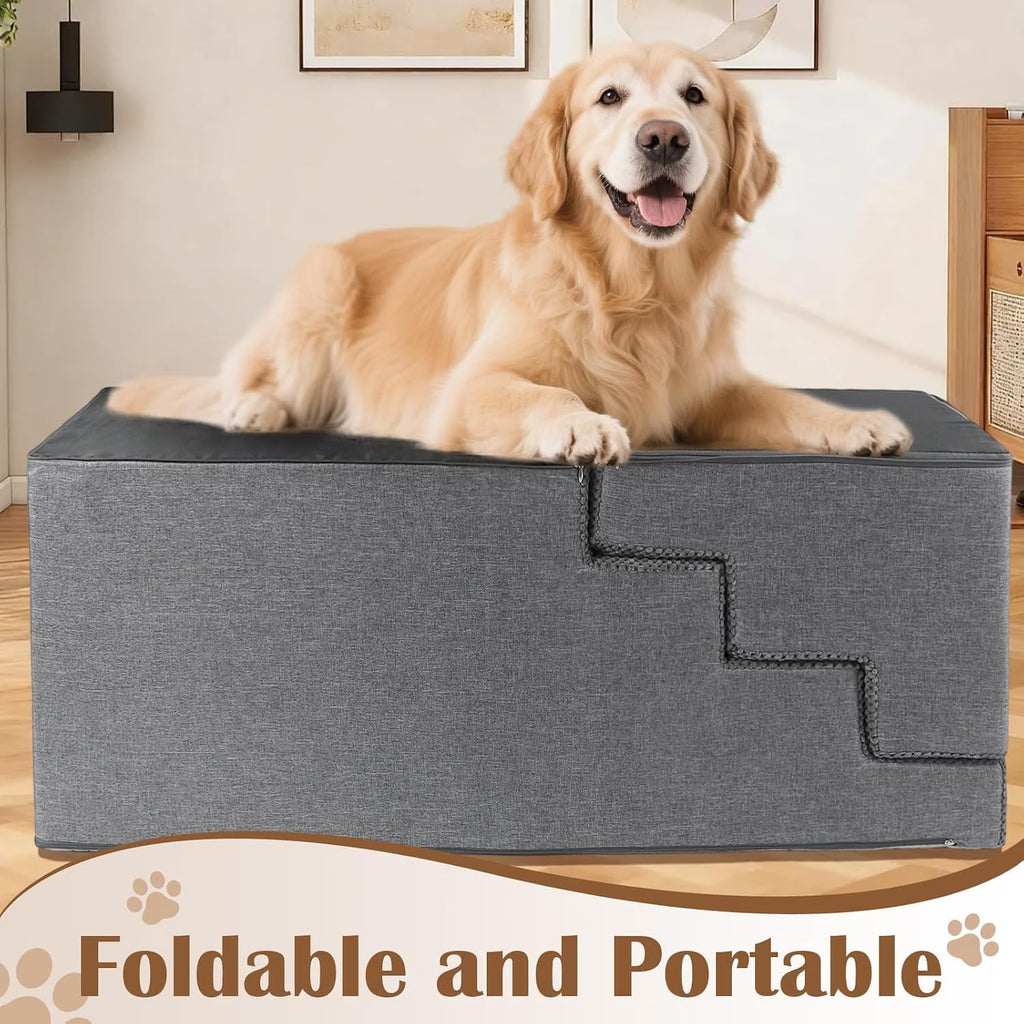 Multi‐Scene Pet Step, Grey, 7-Step