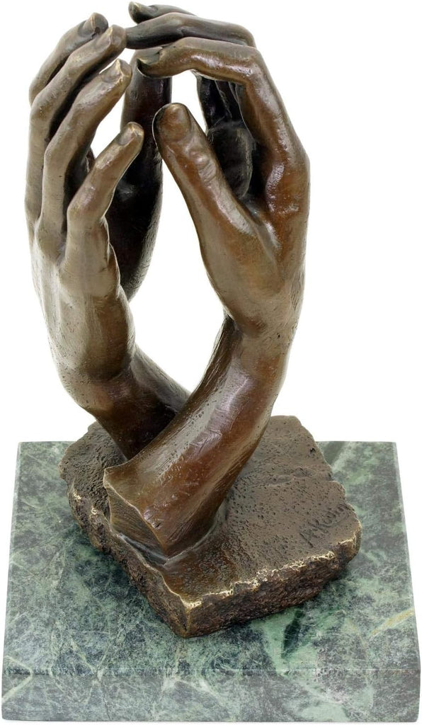 The Cathedral (1908) - Bronze Sculpture by Auguste Rodin - Hands - Modern Art Statue - Musée Rodin Paris - 100%