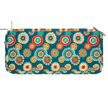 Patio Bench Cushion Cover 42x18x3 Inch, NO Insert! Water Resistant Outdoor Loveseat Replacement Cover with Zipper