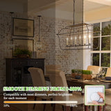 Dimmable E12 Candelabra LED Light Bulbs 60 Watt Equivalent, 6W 630LM Chandelier Light Bulb 2700K Soft Warm White