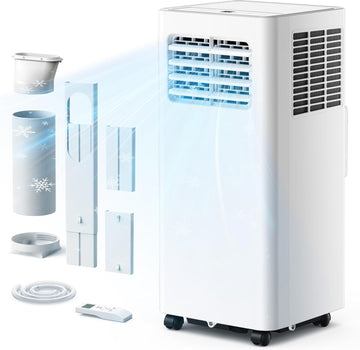 10,000 BTU Portable Air Conditioners, 4 in 1 Portable AC with Cool, Dry, Fan, Sleep Modes