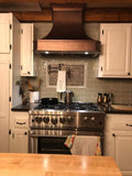 Copper Wall Mount Range Hood Baffle Filters