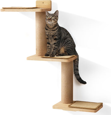 Cat Wall Shelves, 3 in 1 Transformable Cats Scratching Post