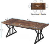 70.8-Inch Executive Desk, Large Computer Office Desk Workstation