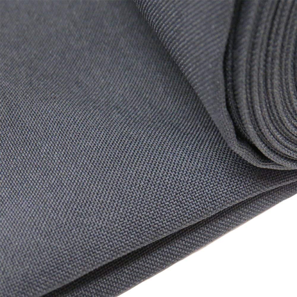 Textured Polyester Poplin Fabric, 58 Inches Wide, Over 100 Yards in Stock - 100% Textured Polyester - Light Gray