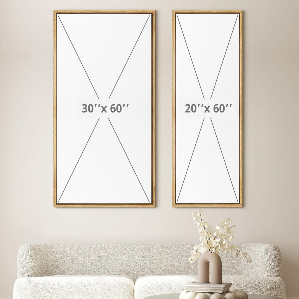 Extra Large Framed Canvas Geometric Abstract Line Design Modern Minimalist Illustrations Modern Art Calm Warm