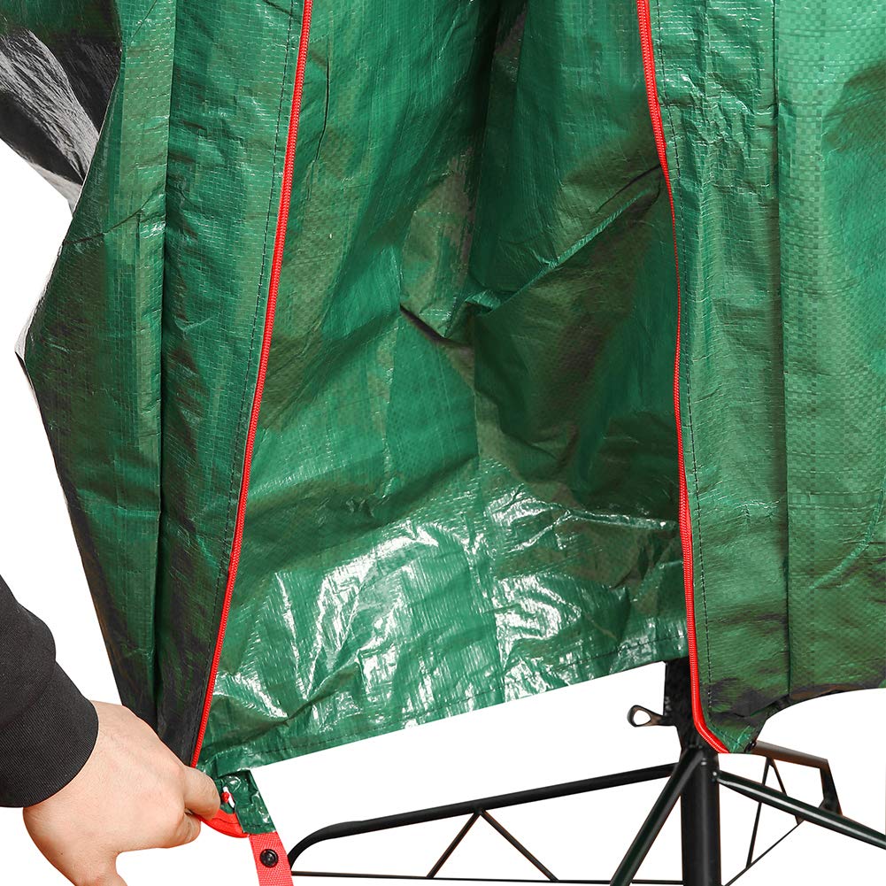 Upright Christmas Tree Storage Bag - Tear Proof Material for Extra Durability - Holds up to 9 Foot Assembled Trees
