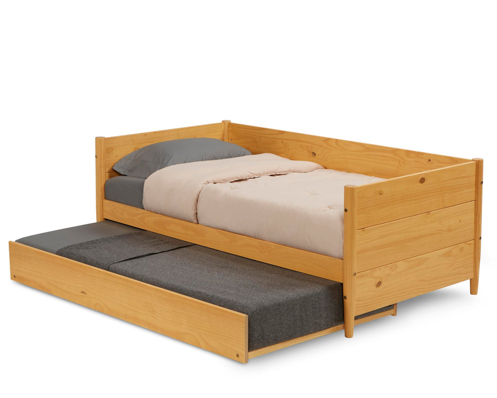 Mid-Century Daybed, Single, Scandinavian Oak, Twin