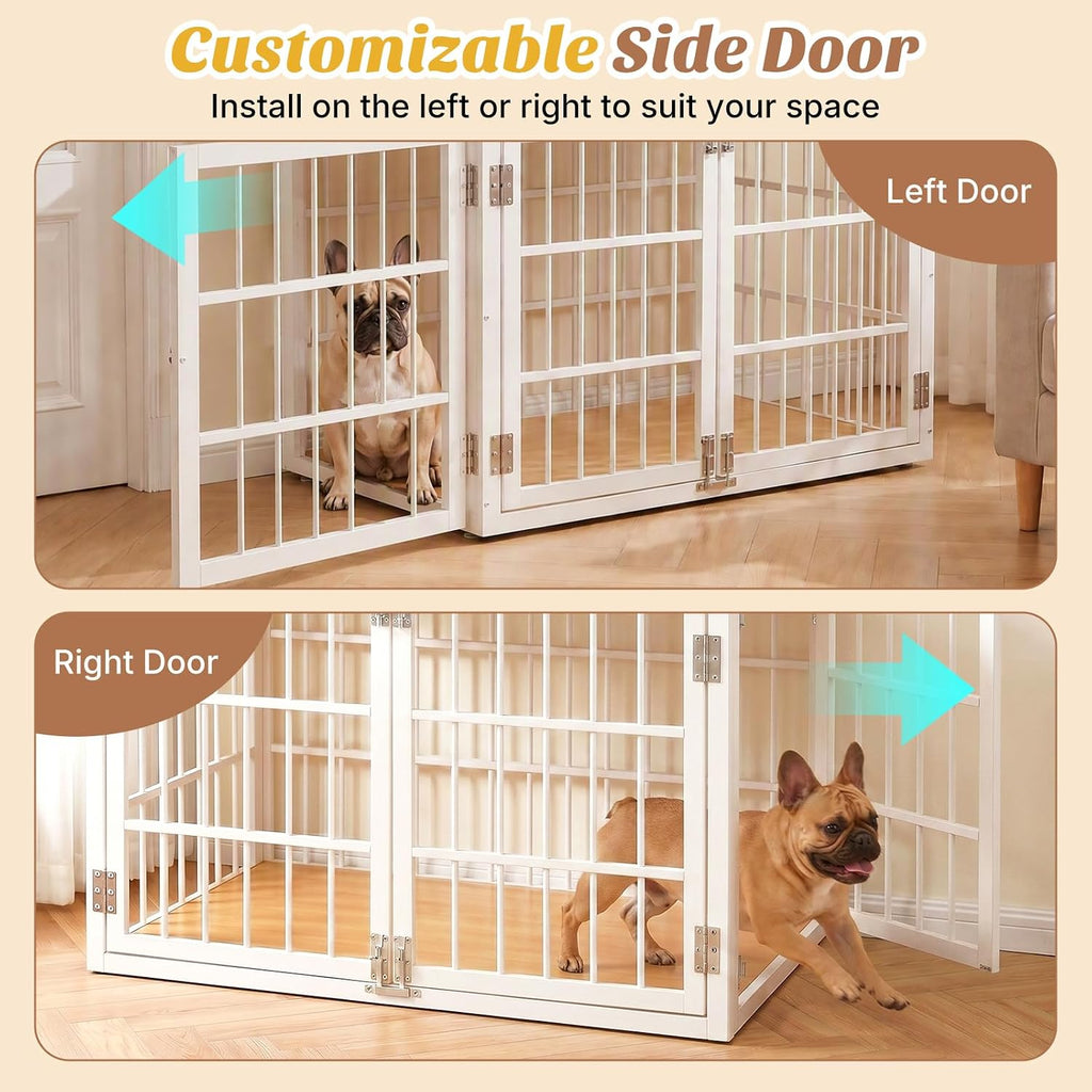 Dog Crate Furniture Indoor Crate Dog Cage Wooden Kennel