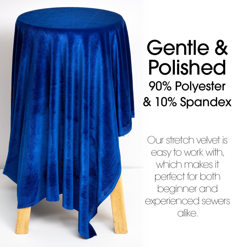 Textiles 6 Yard Bolt Royal Blue Fabric