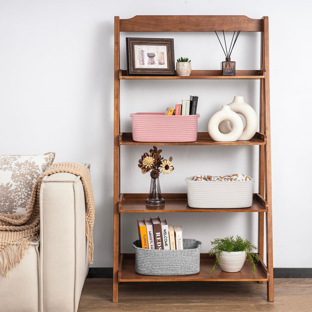 3-Pack Woven Storage Baskets for Organizing, 13 x 8 x 5 in