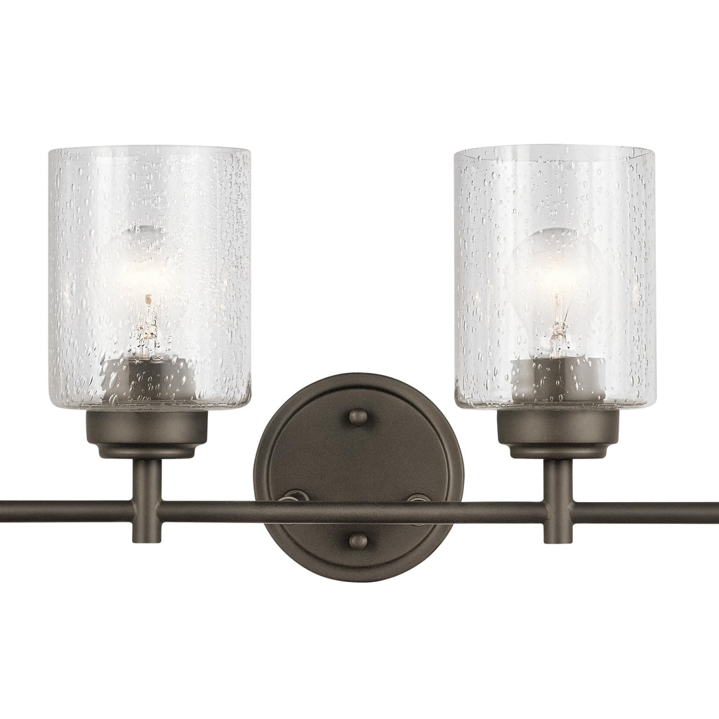 Winslow 4-Light Farmhouse Vanity Light, Olde Bronze