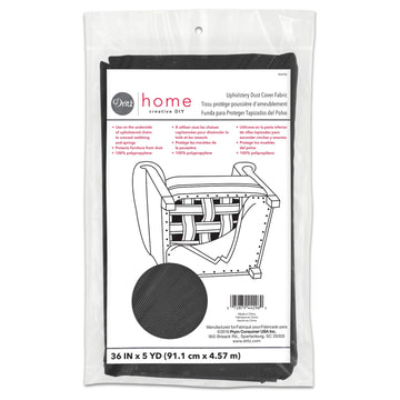 Dritz Dritz Home Dust Cover Upholstery Fabric 36"X5 Yards-Charcoal