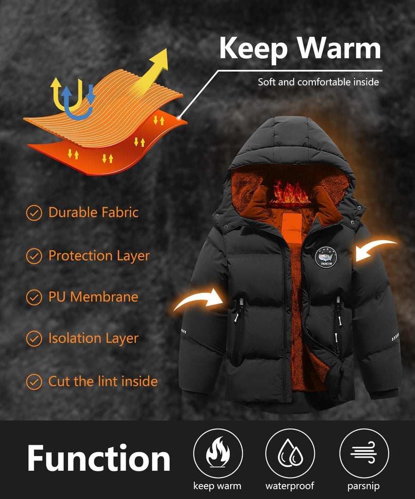 Kids Boy's Winter Coat