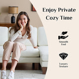 Karl home U-Shape Sectional Sofa Couch 111" Modern 4-Seat Sofa with Chaises Chenille Fabric Upholstered Covertible