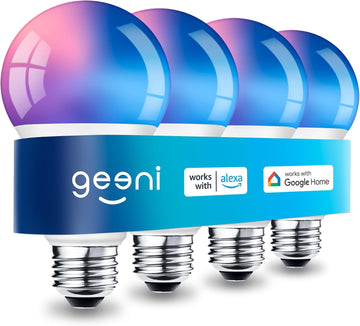 Prisma Plus 800 Dimmable Smart Light Bulbs with 2.4 GHz Wi-Fi Connectivity - Color-Changing & Tunable White, A19 LED