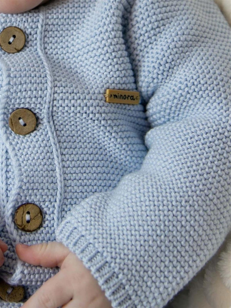 Baby knitted overalls - romper - knitwear jumpsuit, blue